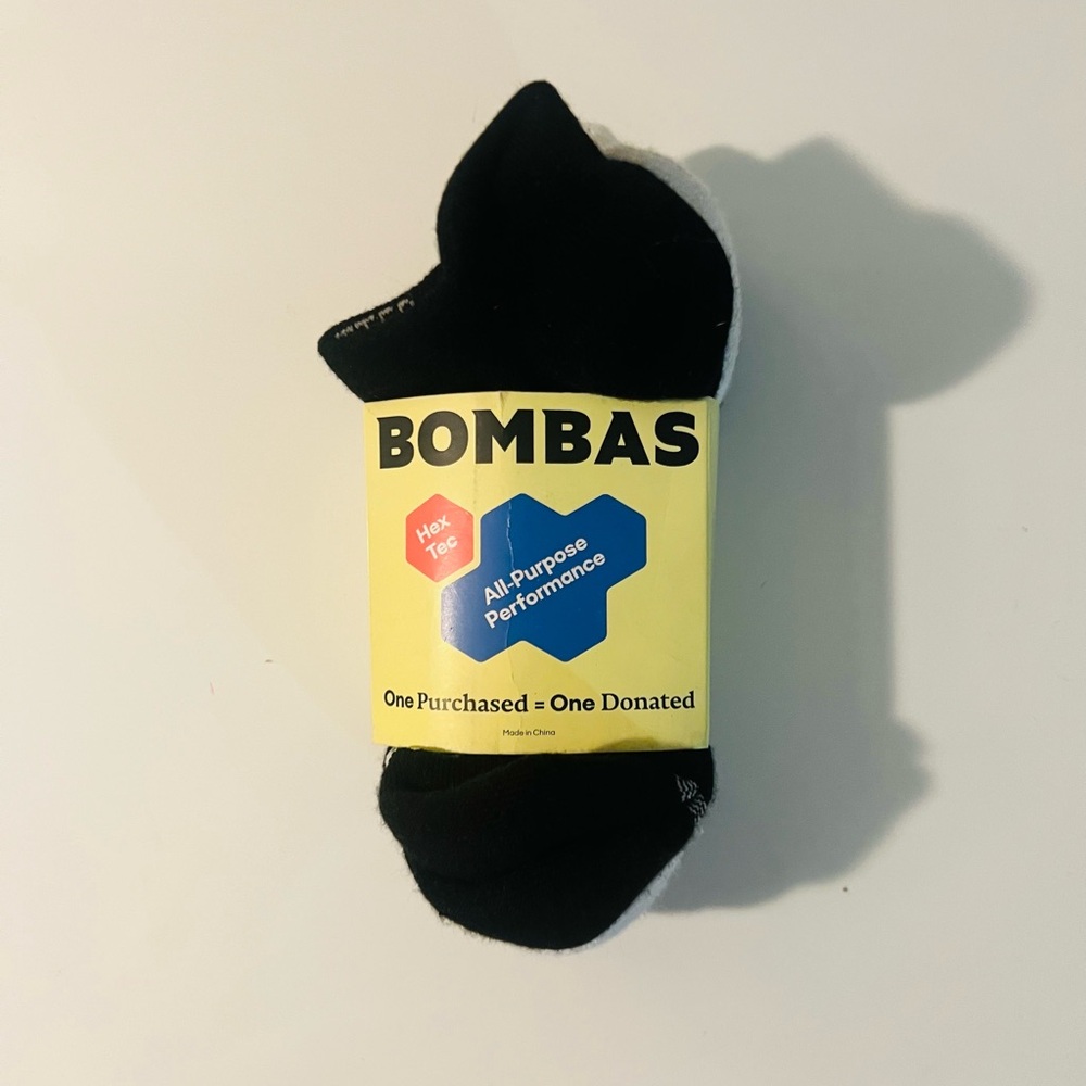 Bombas Midweight Ankle Socks- Medium